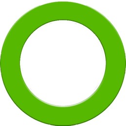 ORANGE TARGET DONUT