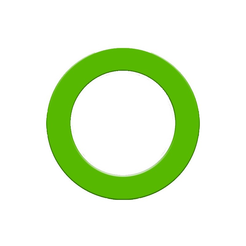 ORANGE TARGET DONUT