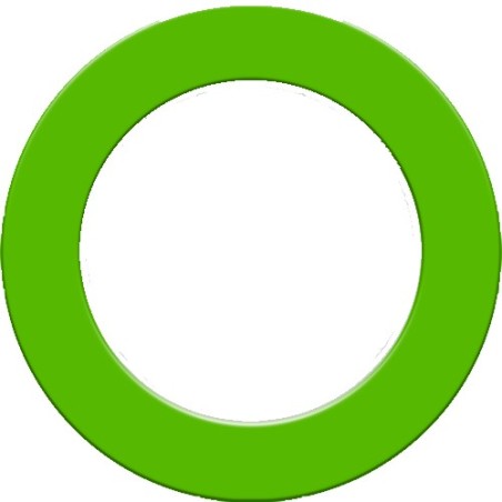 ORANGE TARGET DONUT