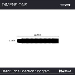 STEEL RED DRAGON EDGE SPECTRON 22 GRAMMI