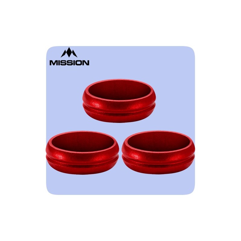 3 MISSION RINGS FOR RED NYLON SHAFT 3 MISSION RINGS FOR RED NYLON SHAFT