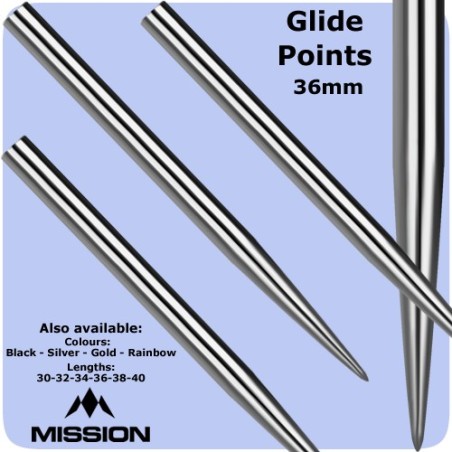 PUNTE DA STEEL MISSION SILVER 36 MM
