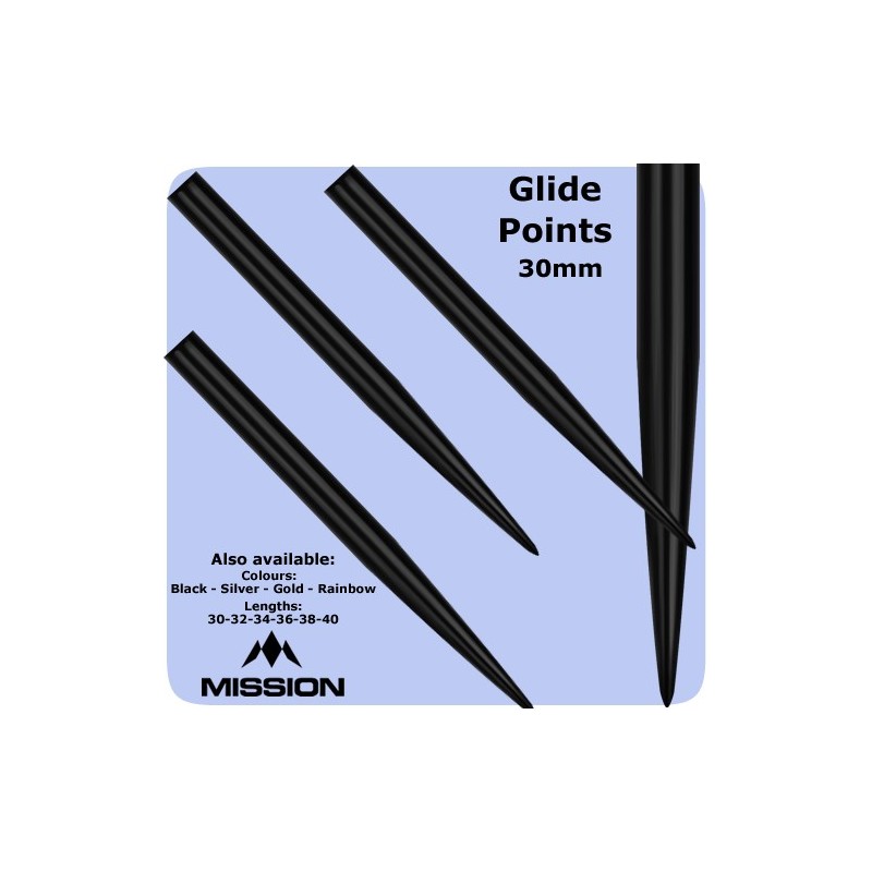 STEEL MISSION BLACK BITS 30MM