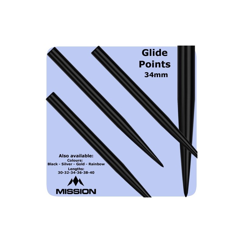 STEEL MISSION BLACK 34MM BITS