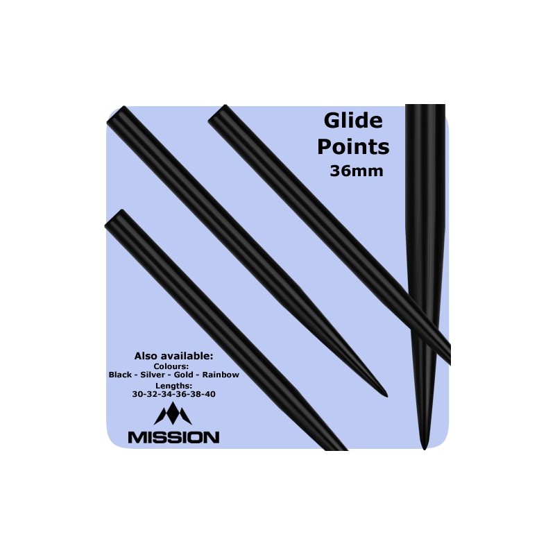 STEEL MISSION BLACK 36MM BITS
