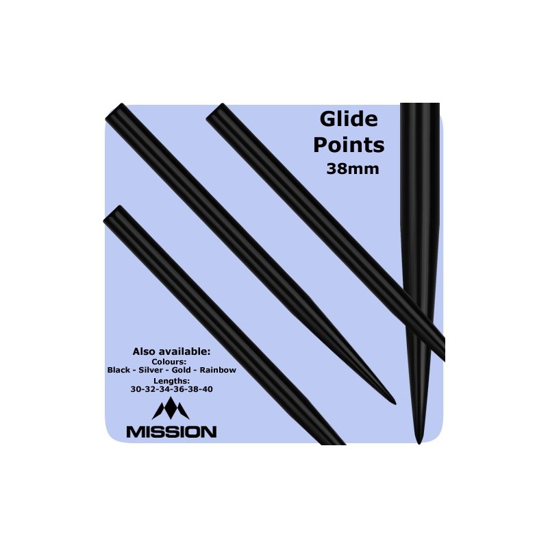 STEEL MISSION BLACK BITS 38MM