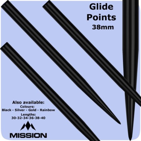 STEEL MISSION BLACK BITS 38MM
