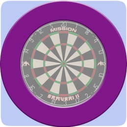 PURPLE TARGET DONUT