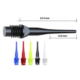 PACK OF 30 BLACK D. CRAFT TIPS 25mm