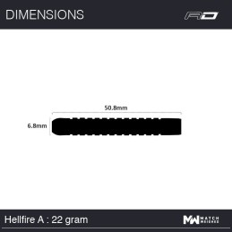 STEEL RED DRAGON HELLFIRE A 22 GRAMMI