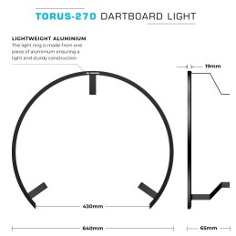 MISSION TORUS 270 ILLUMINAZIONE LED