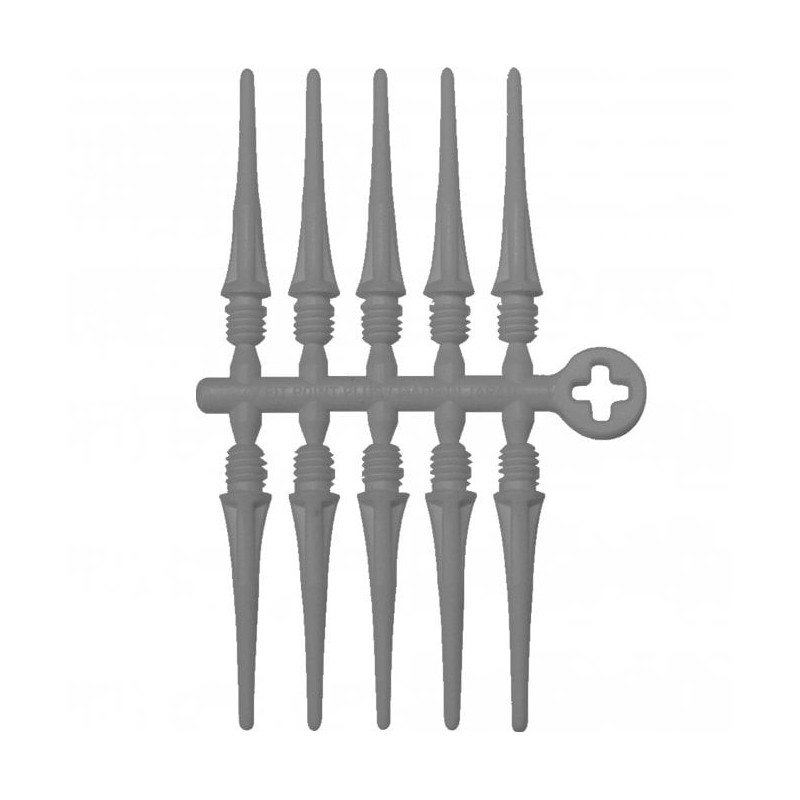 50 FIT POINT PLUS GREY TIPS