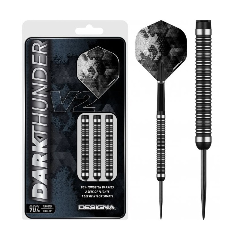 STEEL DESIGNA DARK THUNDER DARTS 24 GR