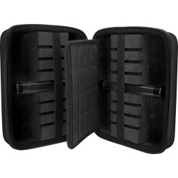 EXTRA GROSSER HARTMETALLKOFFER SCHWARZ/GRAU