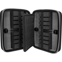 VALIGETTA MISSION LUXOR RIGIDA NERO/GRIGIO