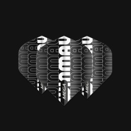 SET OF 3 WINMAU LOGO FINS IN GREY