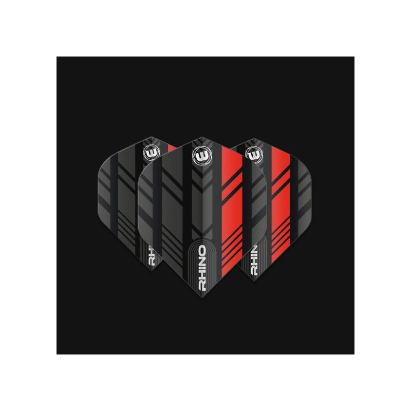 SET 3 ALETTE WINMAU Prism Alpha Rossa