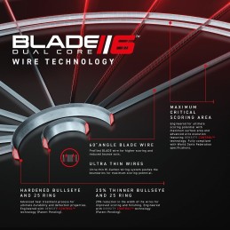 BERSAGLIO WINMAU BLADE 6 DUAL CORE