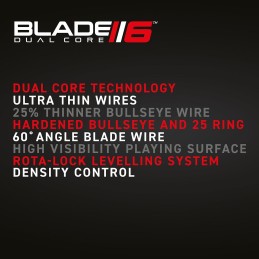 BERSAGLIO WINMAU BLADE 6 DUAL CORE