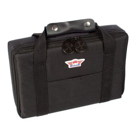 GROSSER SCHWARZER CANVAS-DART-CASE