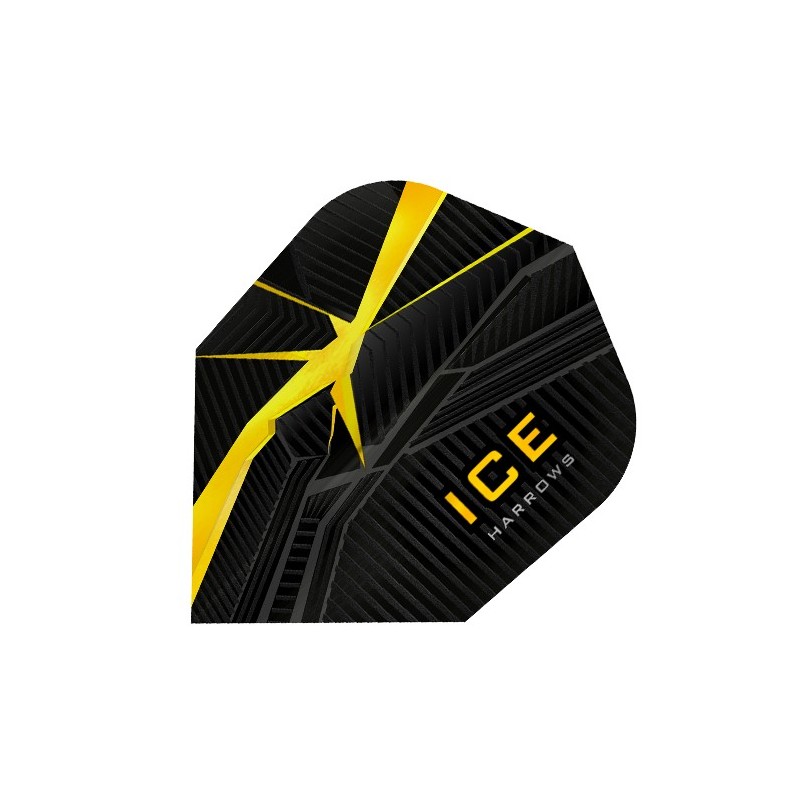 HARROWS ICE NEU GESCHNITTENE GELBE FLOSSEN